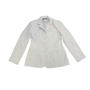 Metro Style Suit Blazer Jacket Size 4P Career Office Professional Vintage